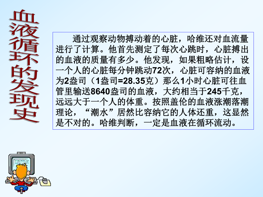 英国科学家威廉哈维(1578~1657年)对血液循环的发现课件.ppt_第3页