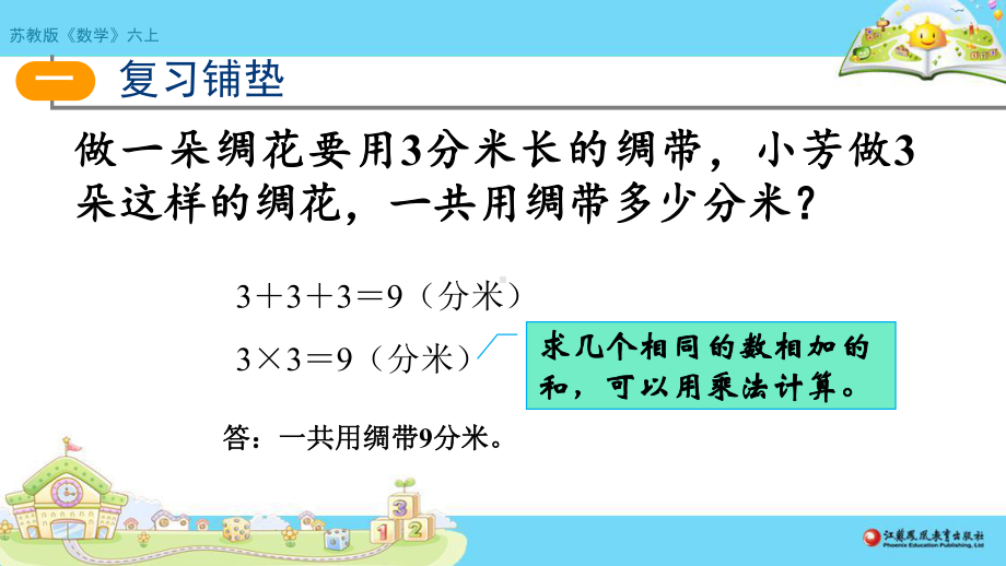 苏教版六年级上数学《分数与整数相乘》优质示范公开课课件.pptx_第2页