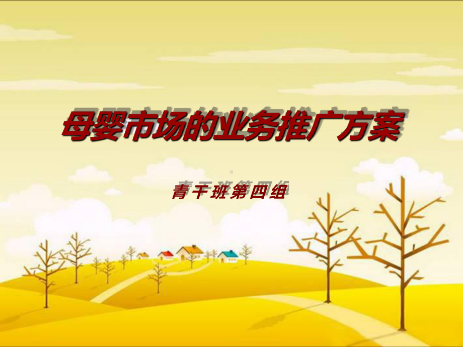 母婴市场营销方案.ppt_第1页