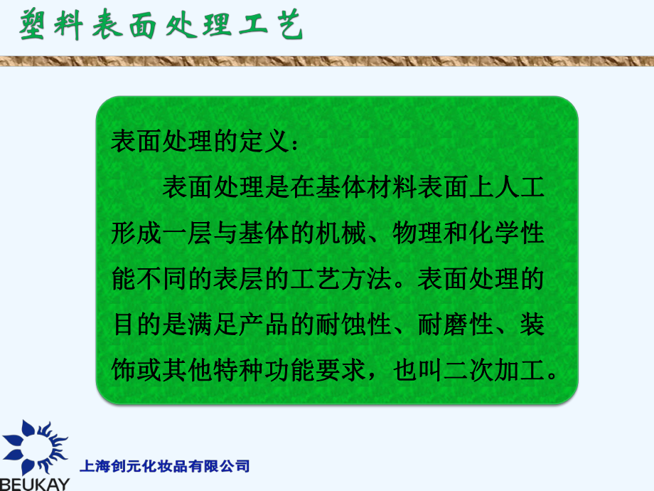 浅谈塑料表面处理工艺及二次加工课件.pptx_第2页