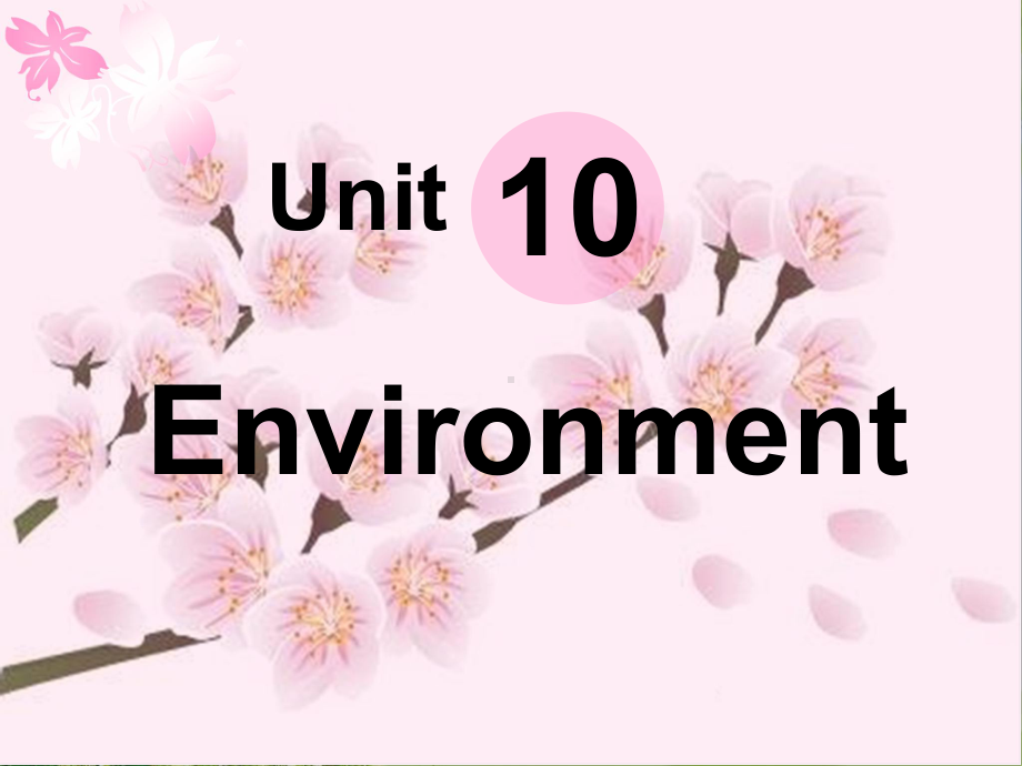 职高英语基础模块[下册]Unit10Environment课件.ppt-(课件无音视频)_第1页