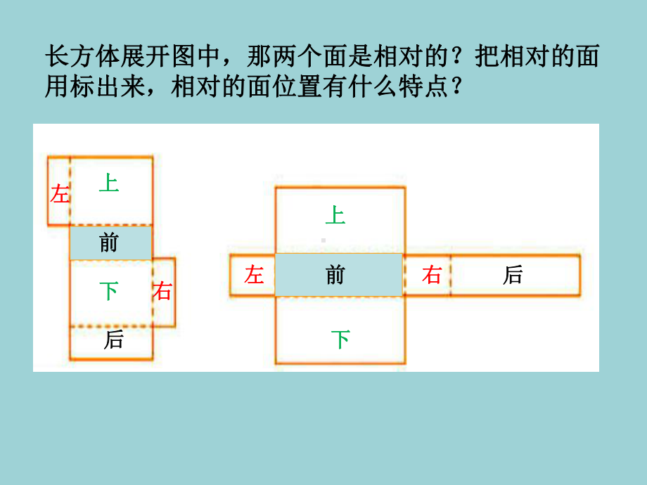 正方体长方体展开图讲解课件.ppt_第2页