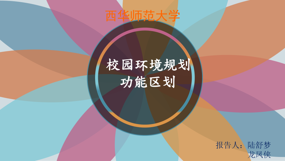 校园环境功能区划分课件.ppt_第1页