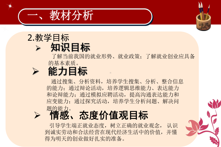 高中思想政治必修一第二单元综合探究《做好就业和自主创业的准备》课件.ppt_第3页