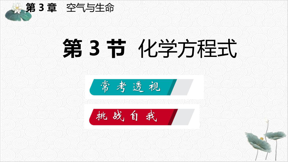 浙教版八级科学下册复习课课件化学方程式.pptx_第3页