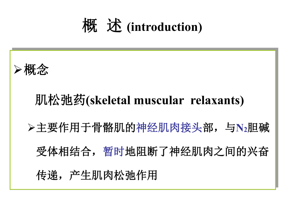 肌松药及其拮抗剂课件.ppt_第2页