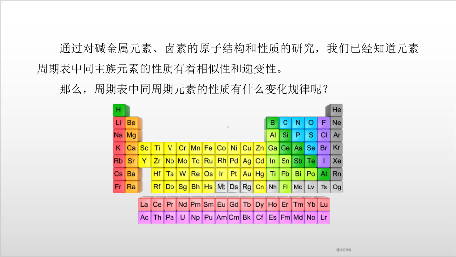 高中化学版新教材必修1第4章第2节《元素周期律-第1课时》-(共33张)课件.pptx_第3页