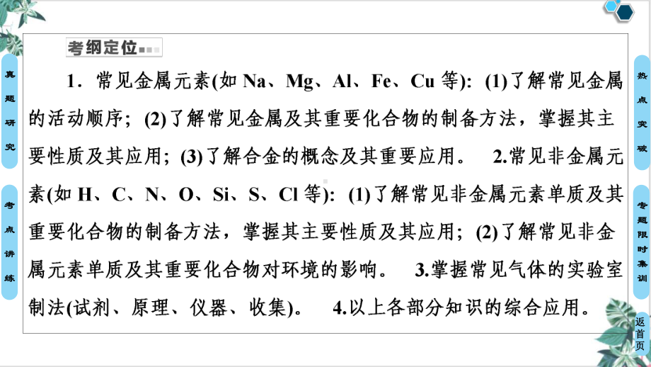 高考化学复习：+专题9-元素及其化合物(204张)课件.ppt_第2页