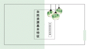 自然资源的基本特征-(17课件.ppt