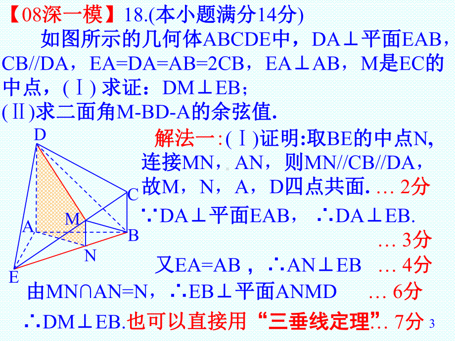 高考数学课件-高考数学立体几何的思考-.ppt_第3页