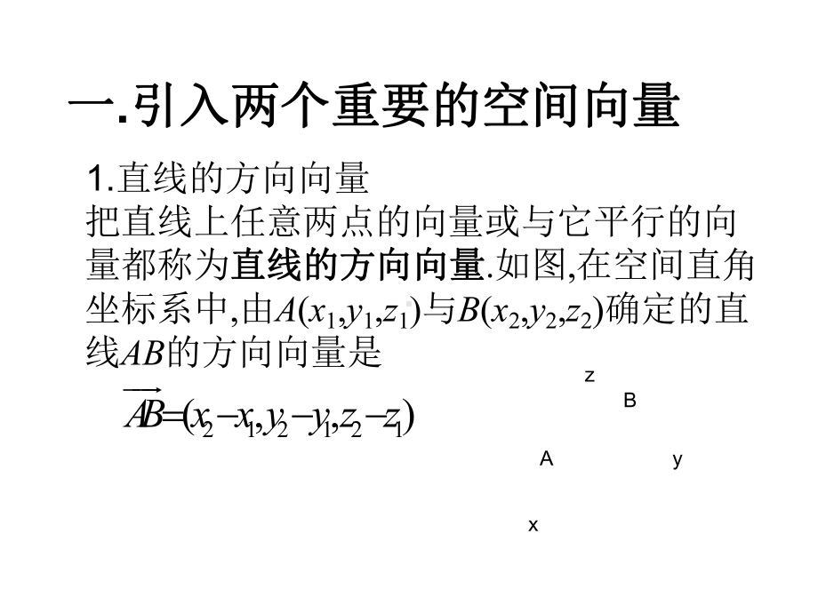 空间向量法解决立体几何问题全面总结课件.ppt_第3页