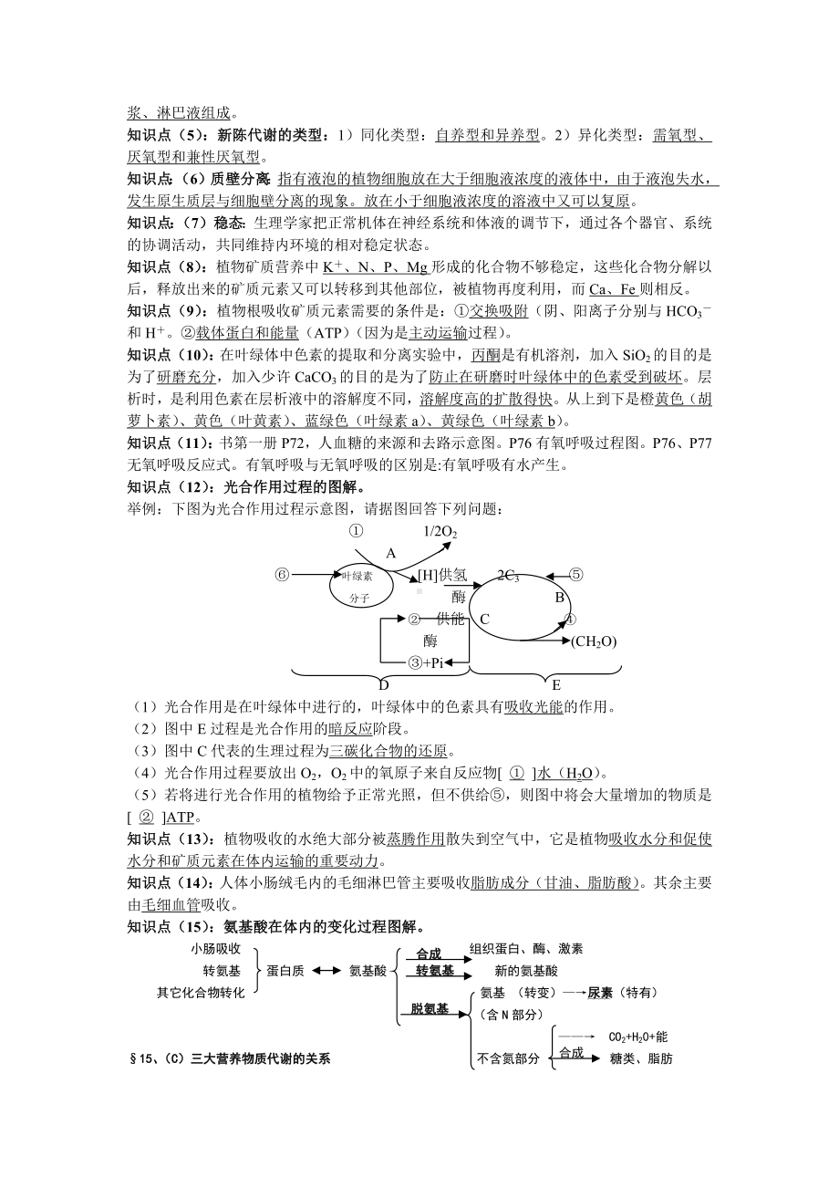 高考生物基础知识点复习资料.docx_第2页