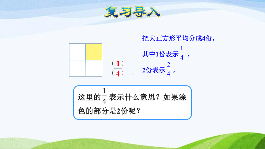 2023人教版数学三年级上册《第7课时分数的简单应用体会单位“1”是群体时分数的含义（授课课件）》.pptx_第2页