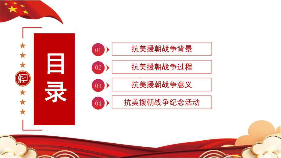 2022抗美援朝纪念日主题班会PPT模板.pptx_第2页