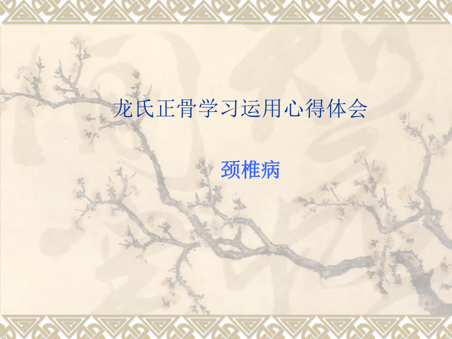 龙层花正骨手法之体会课件.ppt_第1页