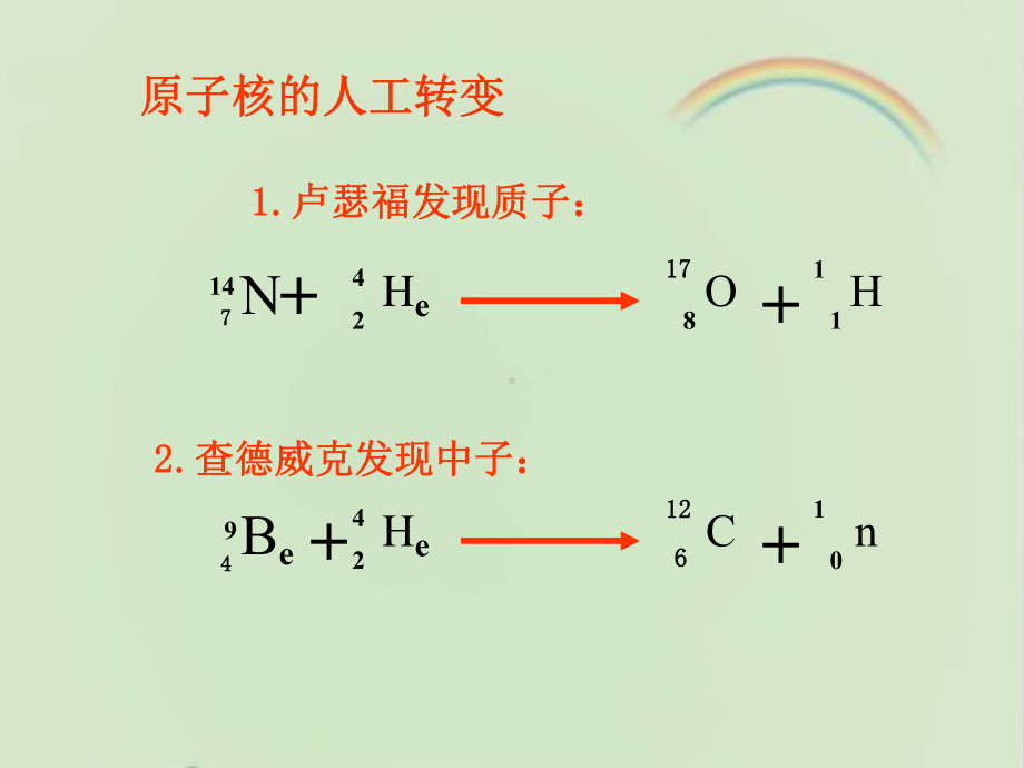 鲁科版高中物理选修3-5：《原子核与放射性》复习课件-新版.ppt_第2页