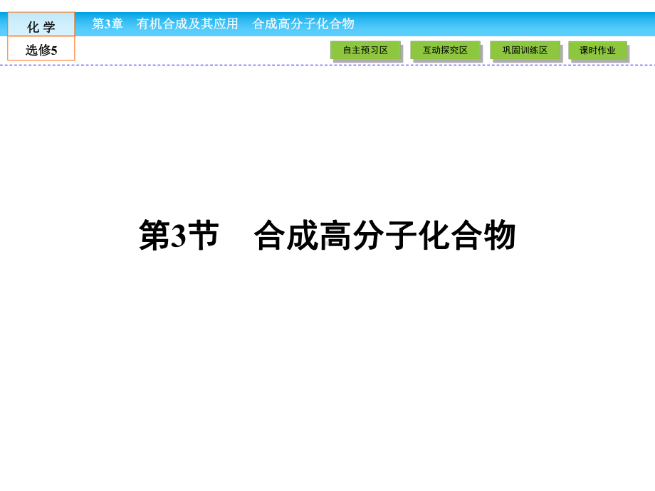 鲁科版高中化学选修有机化学基础-合成高分子化合物课件2.ppt_第1页