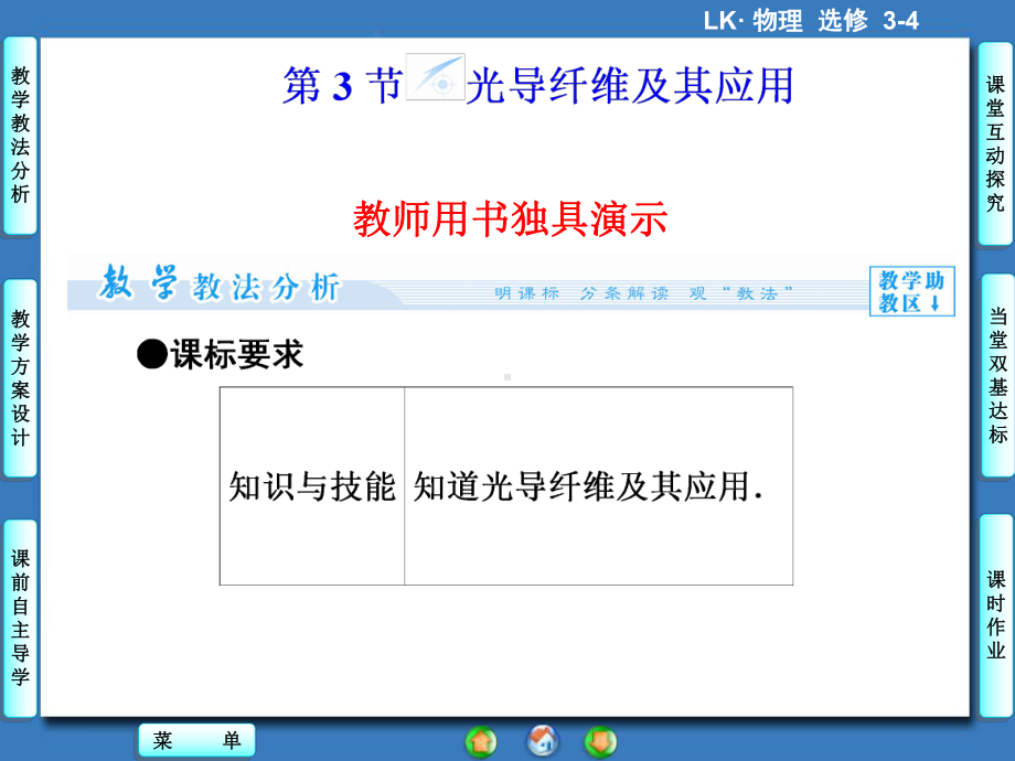 鲁科版高中物理选修3-4课件-光导纤维及其应用课件3.ppt_第1页