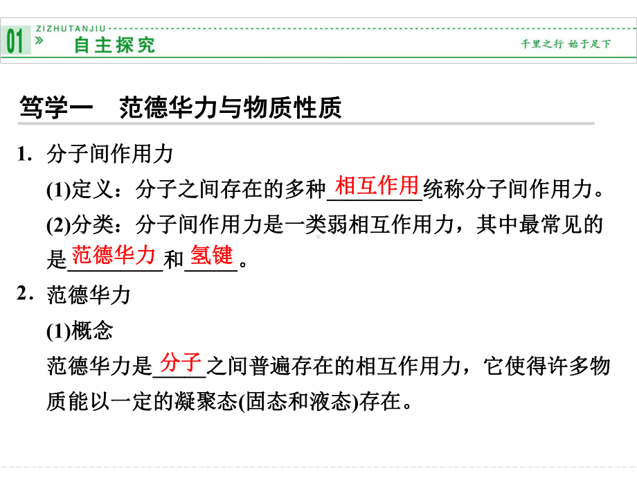 鲁科版高中化学选修物质结构与性质-分子间作用力与物质性质课件1.ppt_第3页