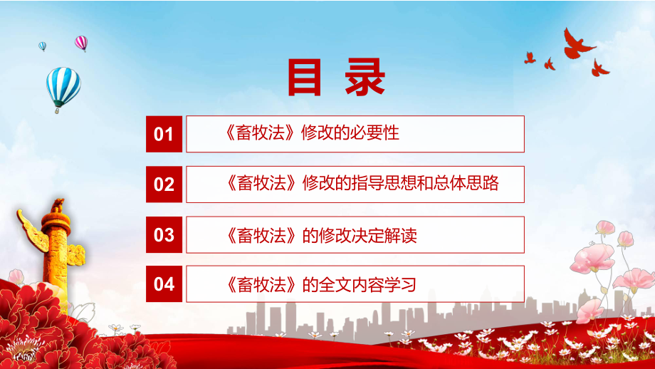 2022年《中华人民共和国畜牧法》新制订《中华人民共和国畜牧法》全文内容ppt(课件).pptx_第3页