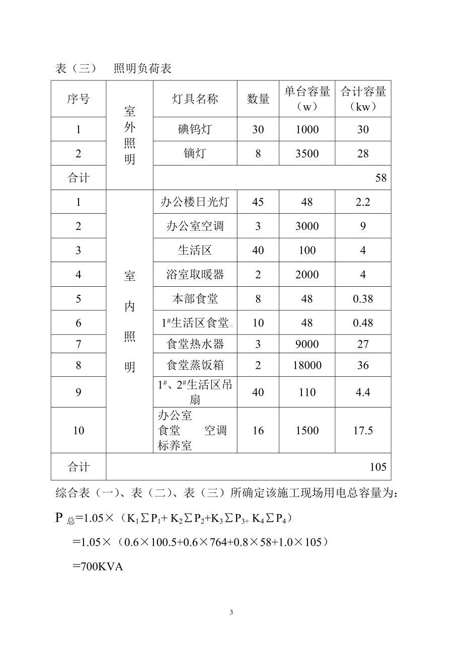 桥梁用电施工组织设计参考模板范本.doc_第3页