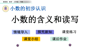 版三年级数学下册《第8单元-小数的初步认识（全单元）》优质苏教版课件.pptx