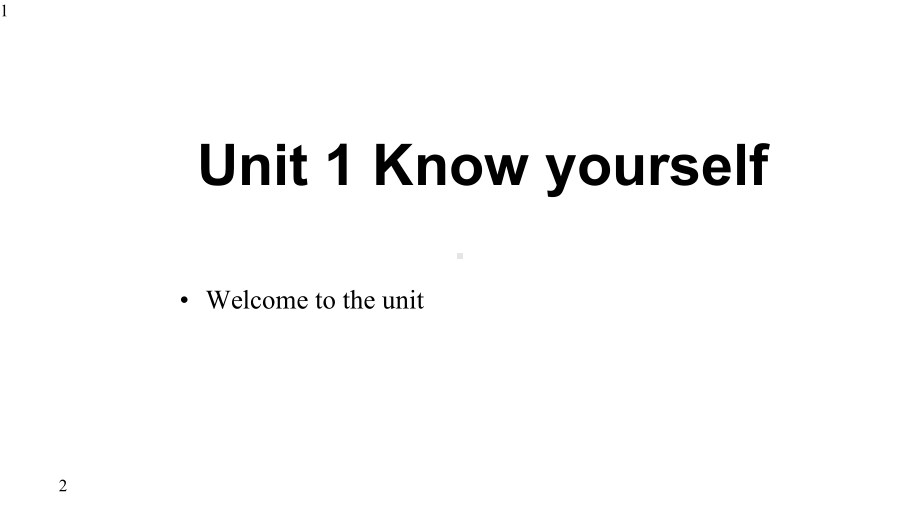 牛津译林版英语九年级上册Unit-1-Know-yourself-Welcome-to-the-unit(共17张)课件.pptx-(课件无音视频)_第1页