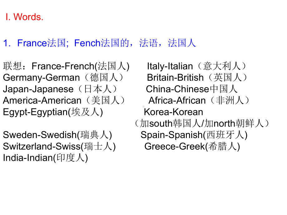 牛津深圳版七年级下册Unit-2-单元字词语法和练习(18张)课件.ppt-(课件无音视频)_第3页