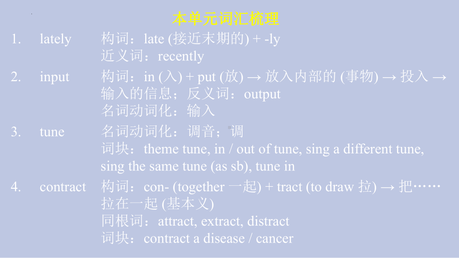 Unit 4 Using Language 单词（ppt课件）-2022新人教版（2019）《高中英语》选择性必修第四册.pptx_第2页