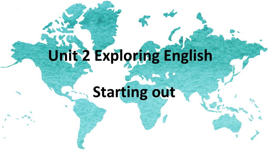 Unit2 Exploring English Starting Out （ppt课件） -2022新外研版（2019）《高中英语》必修第一册.pptx_第1页