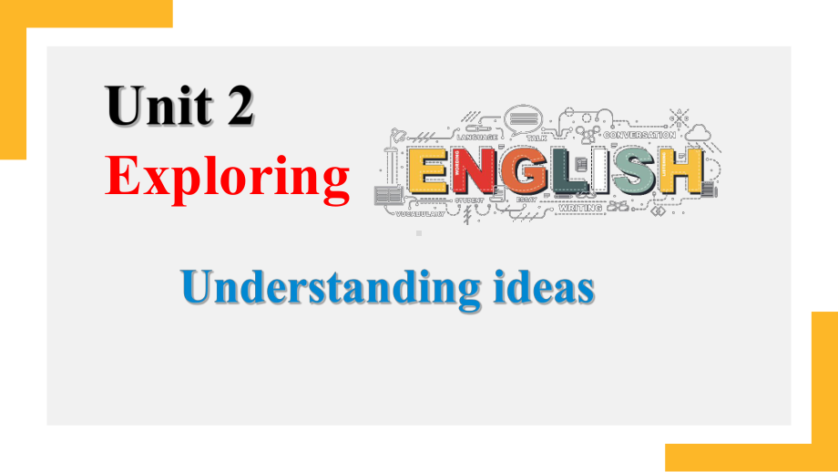 Unit 2 Understanding ideas （ppt课件） -2022新外研版（2019）《高中英语》必修第一册.pptx_第1页