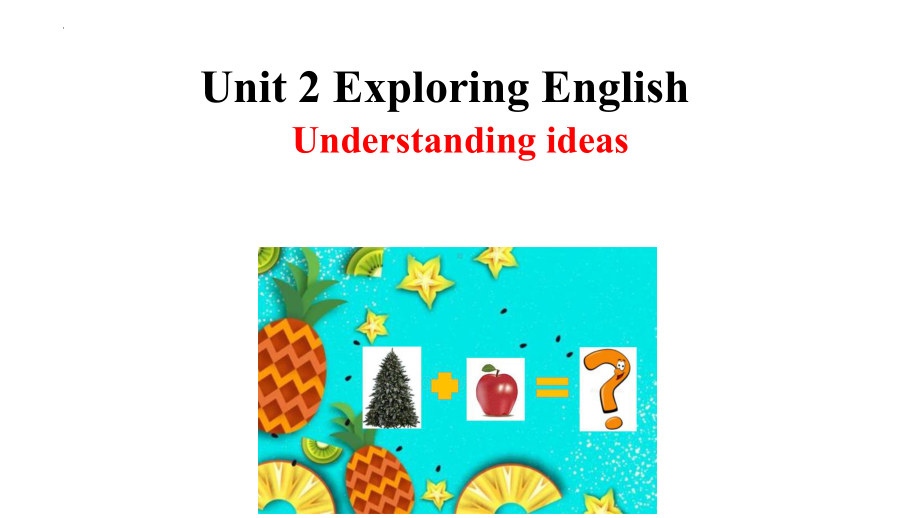 Unit2 Understanding ideas Language points（ppt课件） -2022新外研版（2019）《高中英语》必修第一册.pptx_第1页