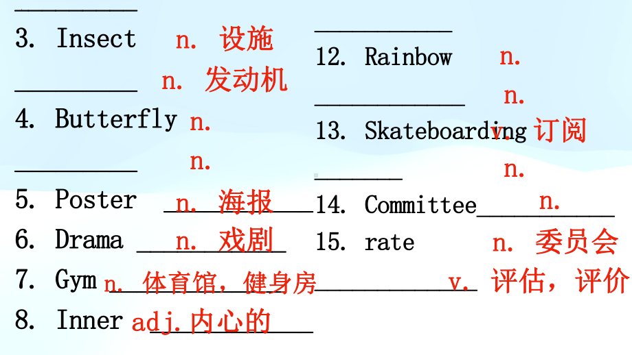 Unit 1 Vocabulary （ppt课件） -2022新外研版（2019）《高中英语》必修第一册.pptx_第2页