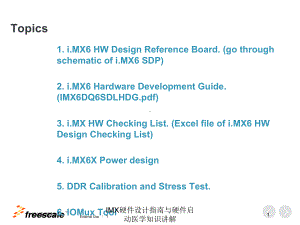 IMX硬件设计指南与硬件启动医学知识讲解课件.ppt