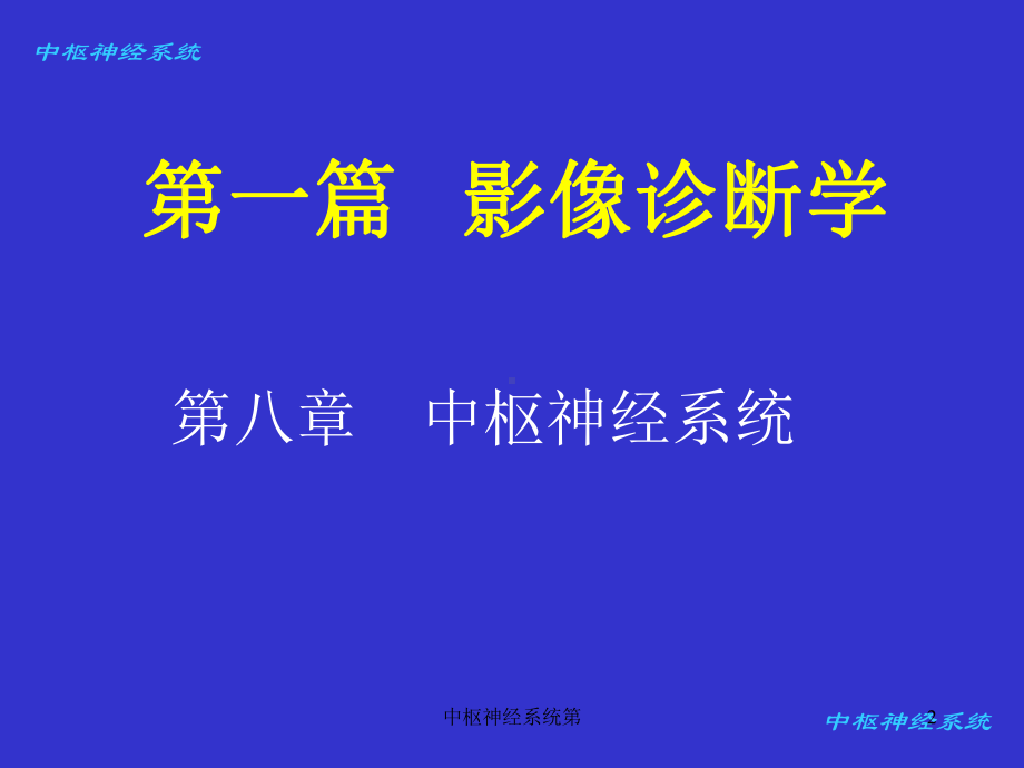 中枢神经系统第课件.ppt_第2页