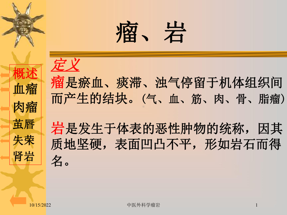 中医外科学瘤岩培训课件.ppt_第1页