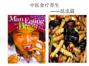 中医食疗养生之昆虫-课件.ppt