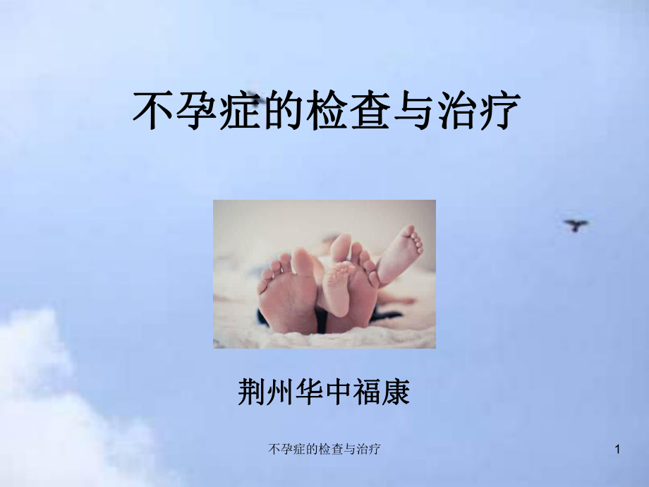 不孕症的检查与治疗课件.pptx_第1页