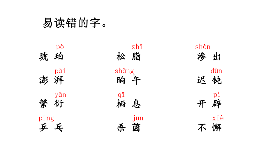 统编版语文四年级下册第二单元知识点归纳复习课件.pptx_第2页