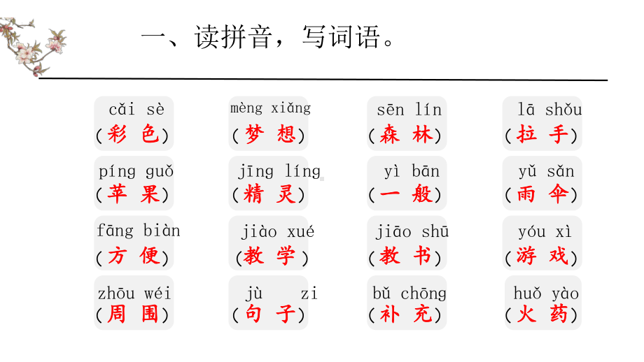 部编版小学语文二年级下册第四单元复习课件.pptx_第3页