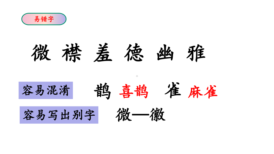 部编人教版六年级语文上册第一单元知识清单及复习题课件.pptx_第3页