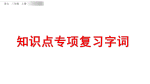 统编版语文三年级上册知识点专项复习课件.pptx