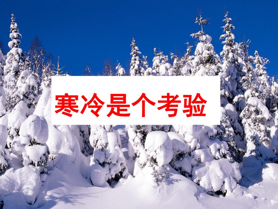 部编人教版道德与法制一年级上册：《14健康过冬天》课件1(共15张).ppt_第3页