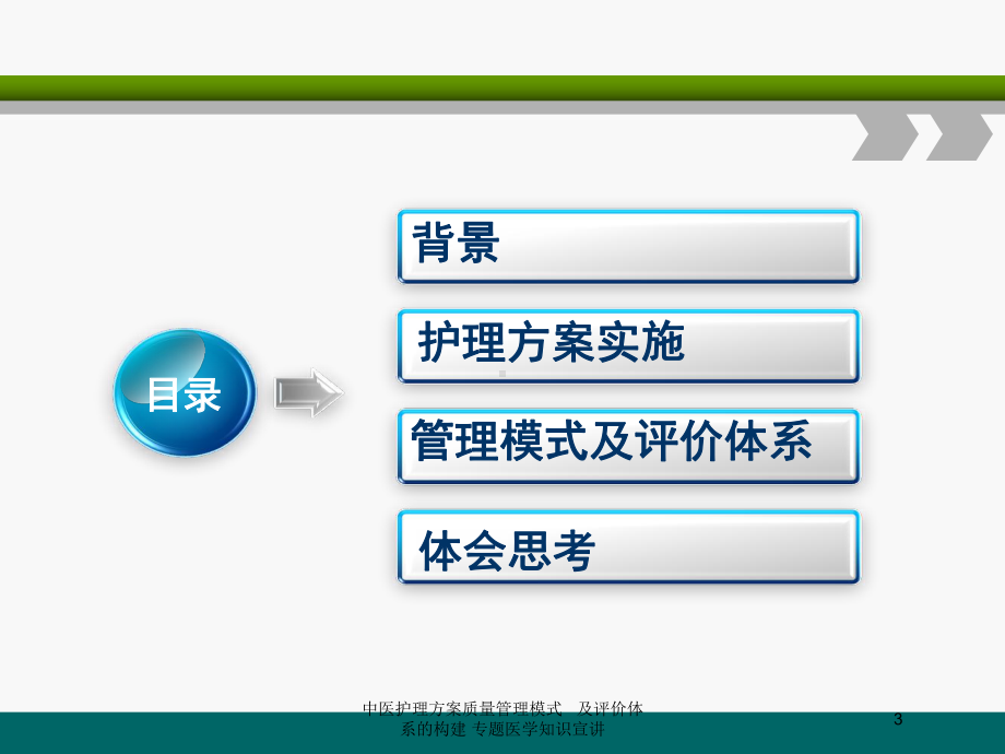 中医护理方案质量管理模式--及评价体系的构建-专题医学知识宣讲培训课件.ppt_第3页