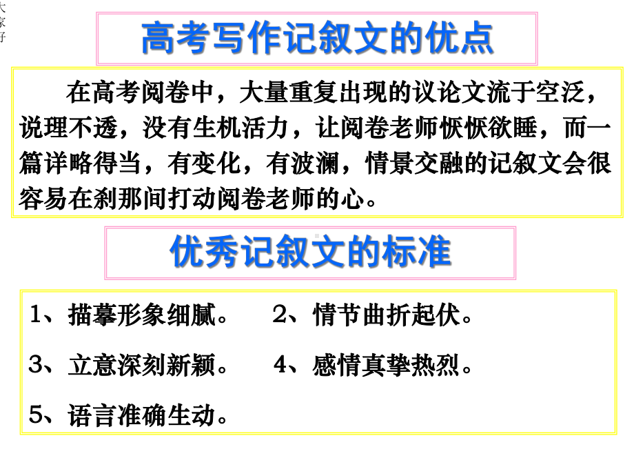 高中记叙文的写作指导课件.ppt_第2页