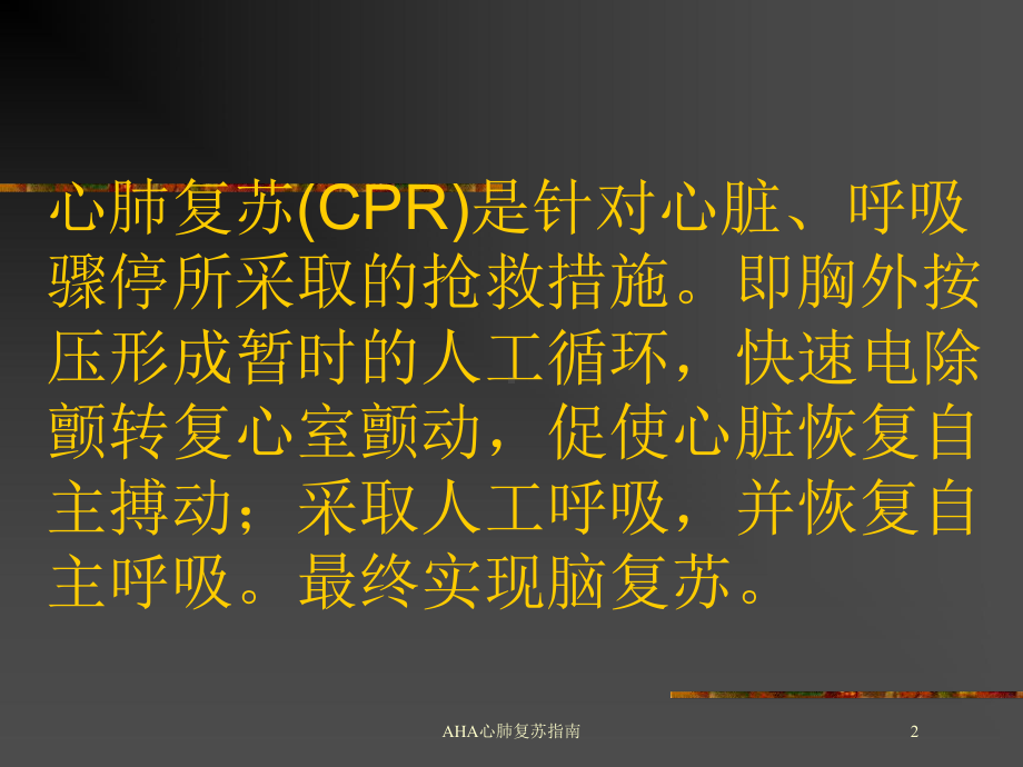 AHA心肺复苏指南培训课件.ppt_第2页