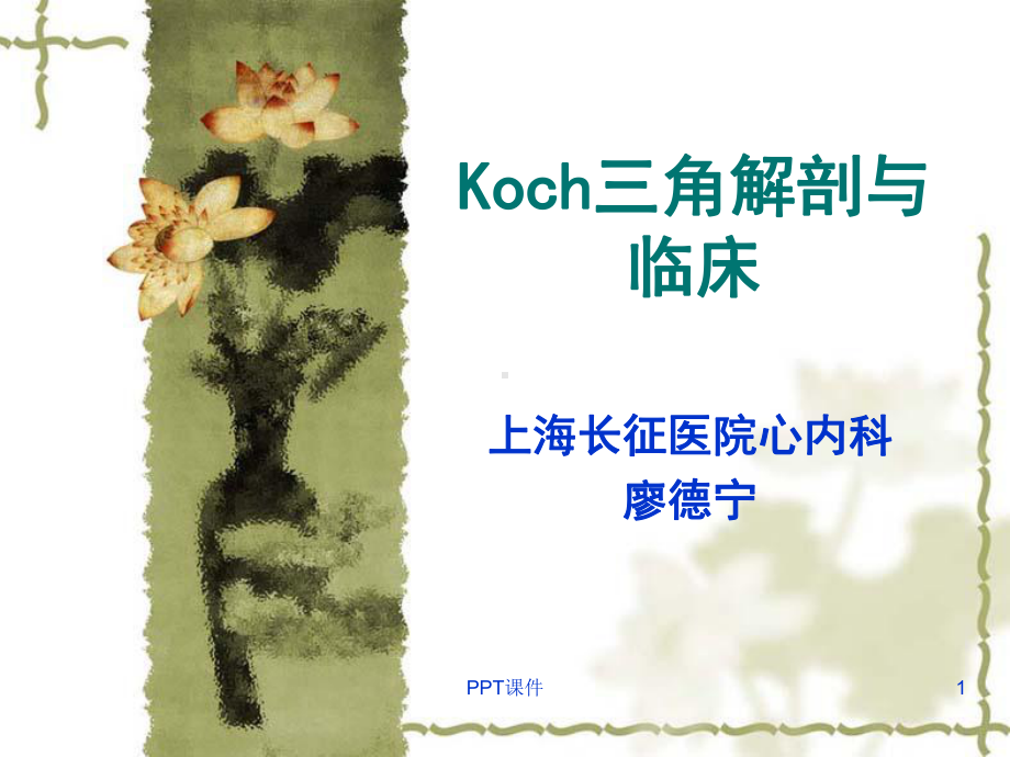 Koch-三角解剖与临床-课件.ppt_第1页