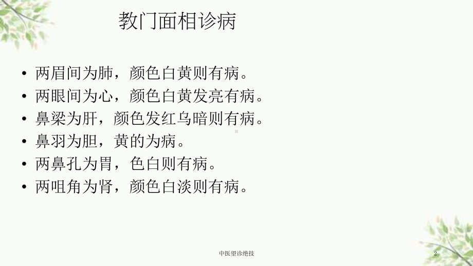 中医望诊绝技课件.ppt_第2页