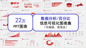 红色数据分析信息可视化经典创意图表集课件.pptx