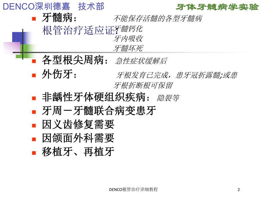 DENCO根管治疗详细教程培训课件.ppt_第2页